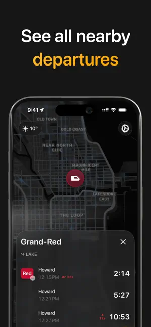 Catch: Live Transit Departures screenshot 3