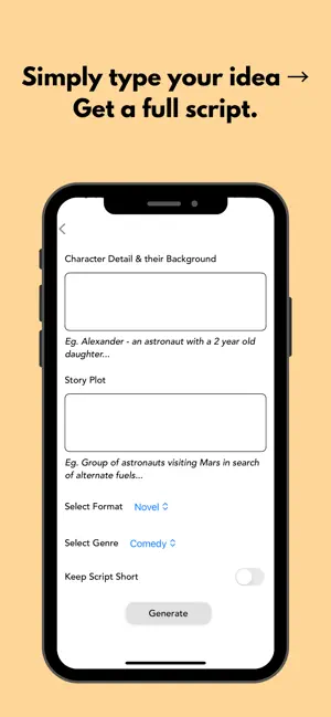 AI Script Writing & Screenplay screenshot 3