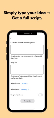 AI Script Writing & Screenplay Screenshot 3 of 6