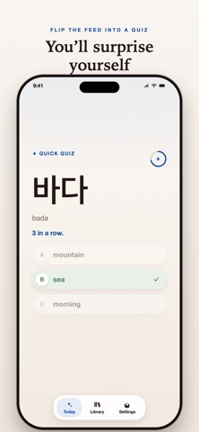 Lock&Learn Korean: TOPIK iPhone screenshot