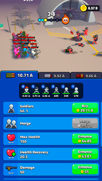 Squad Merge: Idle RPG Screenshot