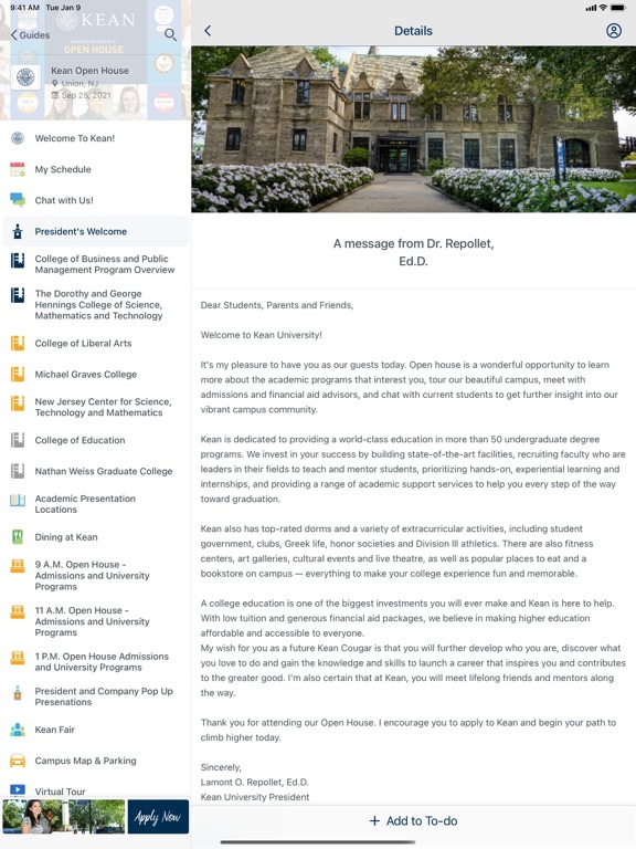 App screenshot