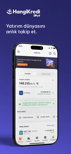 HangiKredi - Finansal Asistan iPhone Ekran Görüntüsü 3