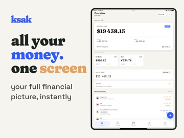 ksak: Income & Expense Tracker iPad screenshot