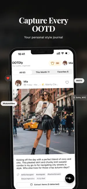 OOTDly: AI Outfit Diary screenshot 1