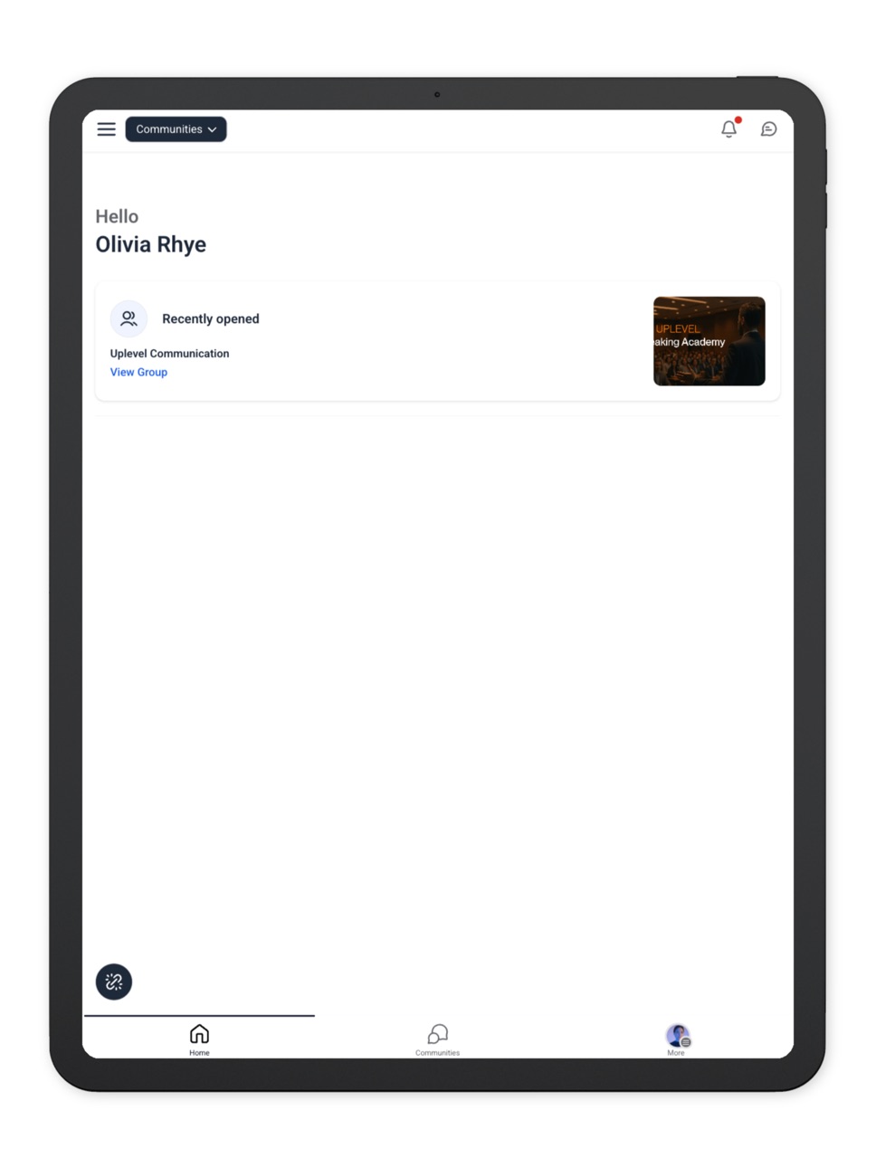 iPad screenshot
