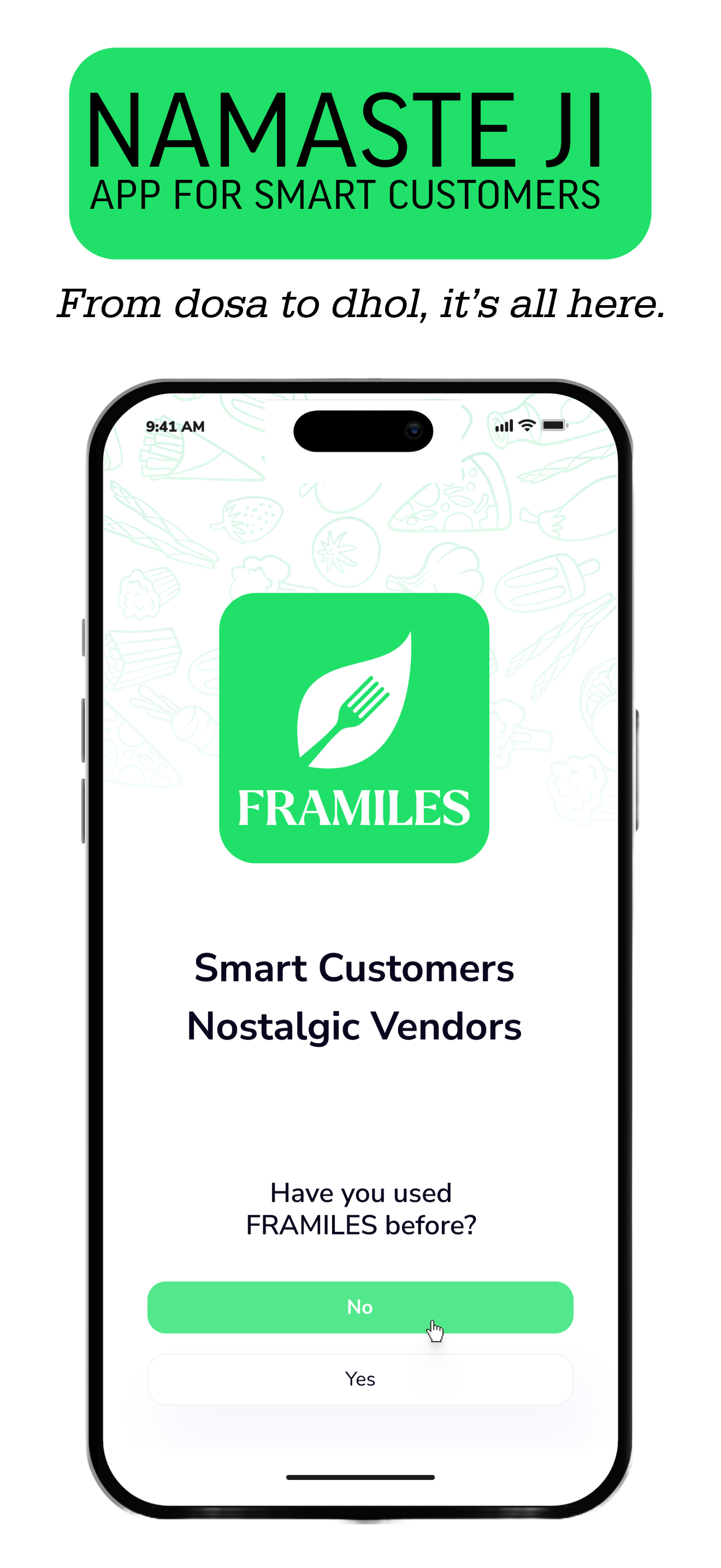 FRAMILES: Smart Indian Shop