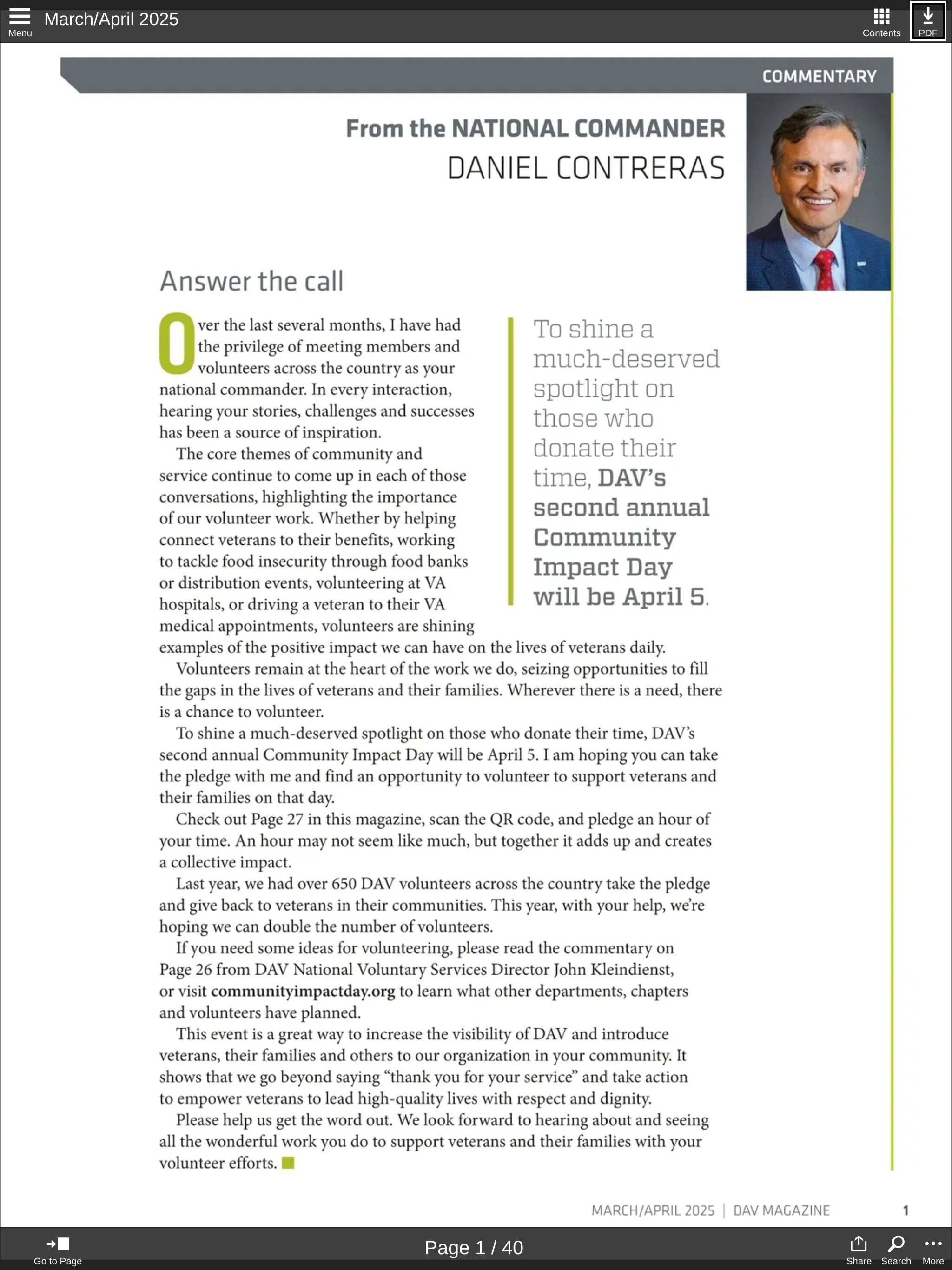 DAV Digital Magazine screenshot 9