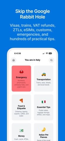 Italy Travel Amico screenshot