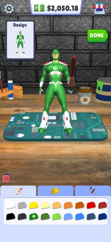 Superhero Art - Coloring Games Screenshot 4 of 4