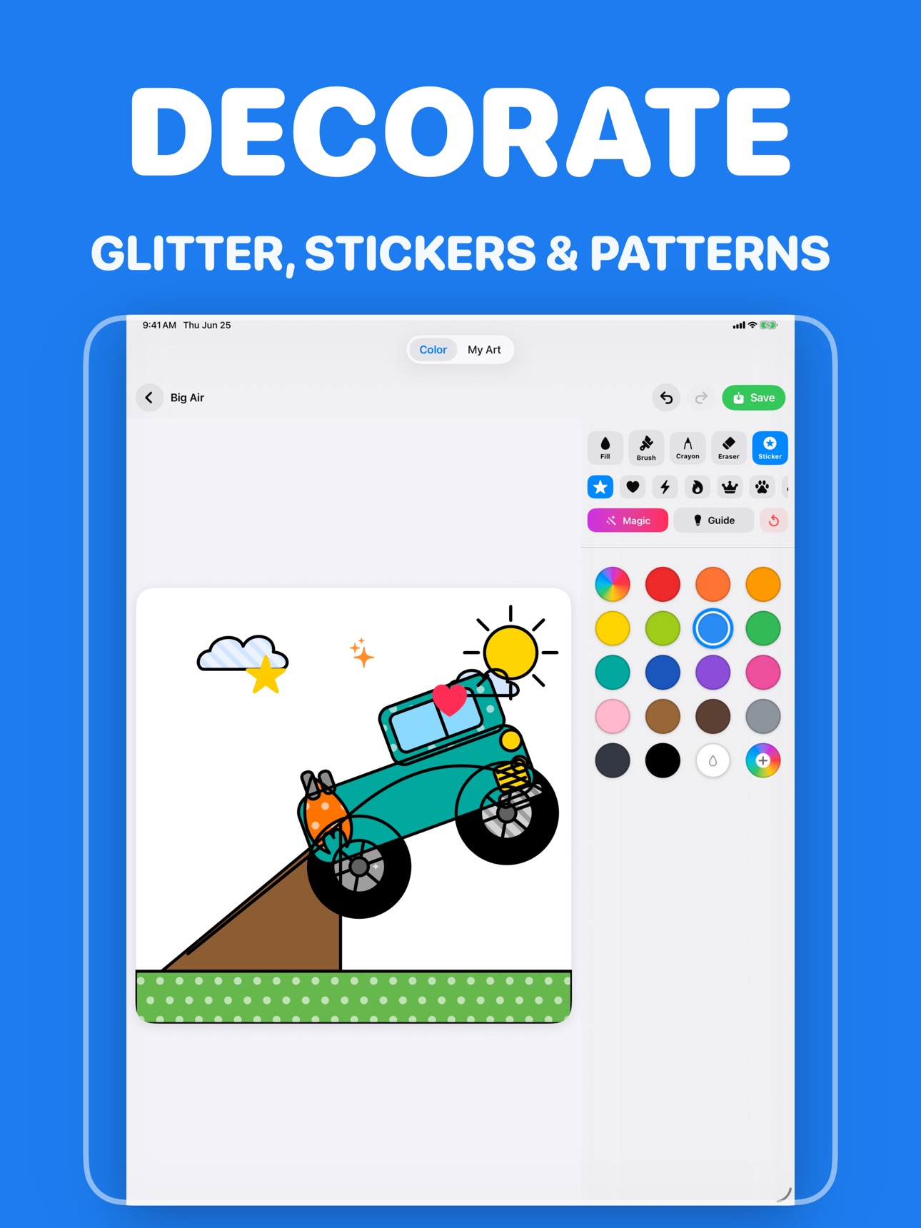 Screenshot 4 of Monster Truck Coloring Kids