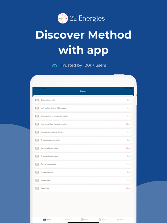 Screenshot #4 pour 22 Énergies: Matrice Destin