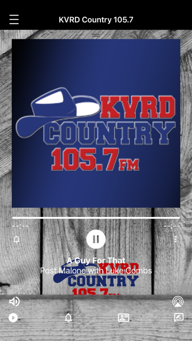 KVRD 105.7 iPhone screenshot 1 - Entertainment app