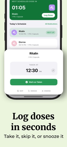 ADHD Medication Tracker-Mycra Screenshot 3 of 6