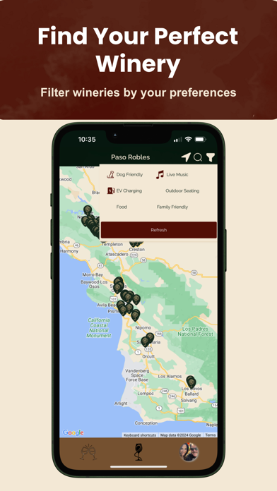 Wine Wanderer iPhone screenshot 3 - Social Networking app