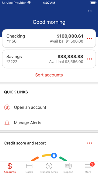 CB&S Bank Mobile Screenshot