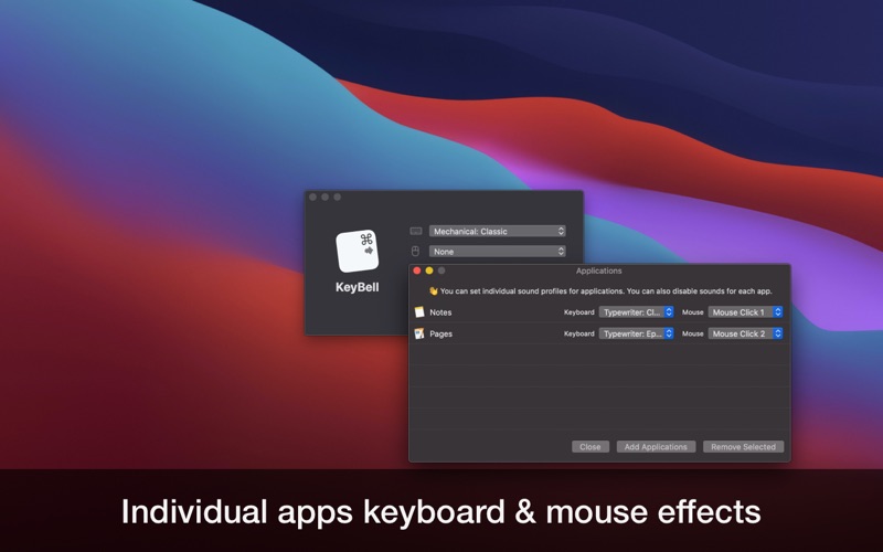 Screenshot #2 pour KeyBell • Mechanical keyboard
