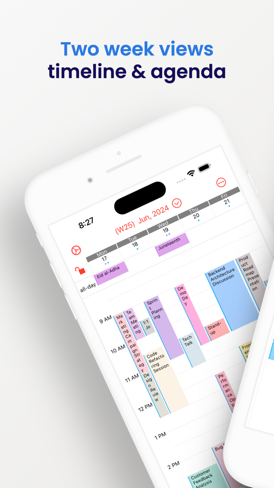 #1. Week Calendar Pro (iOS) 由: Crater Tech LLC