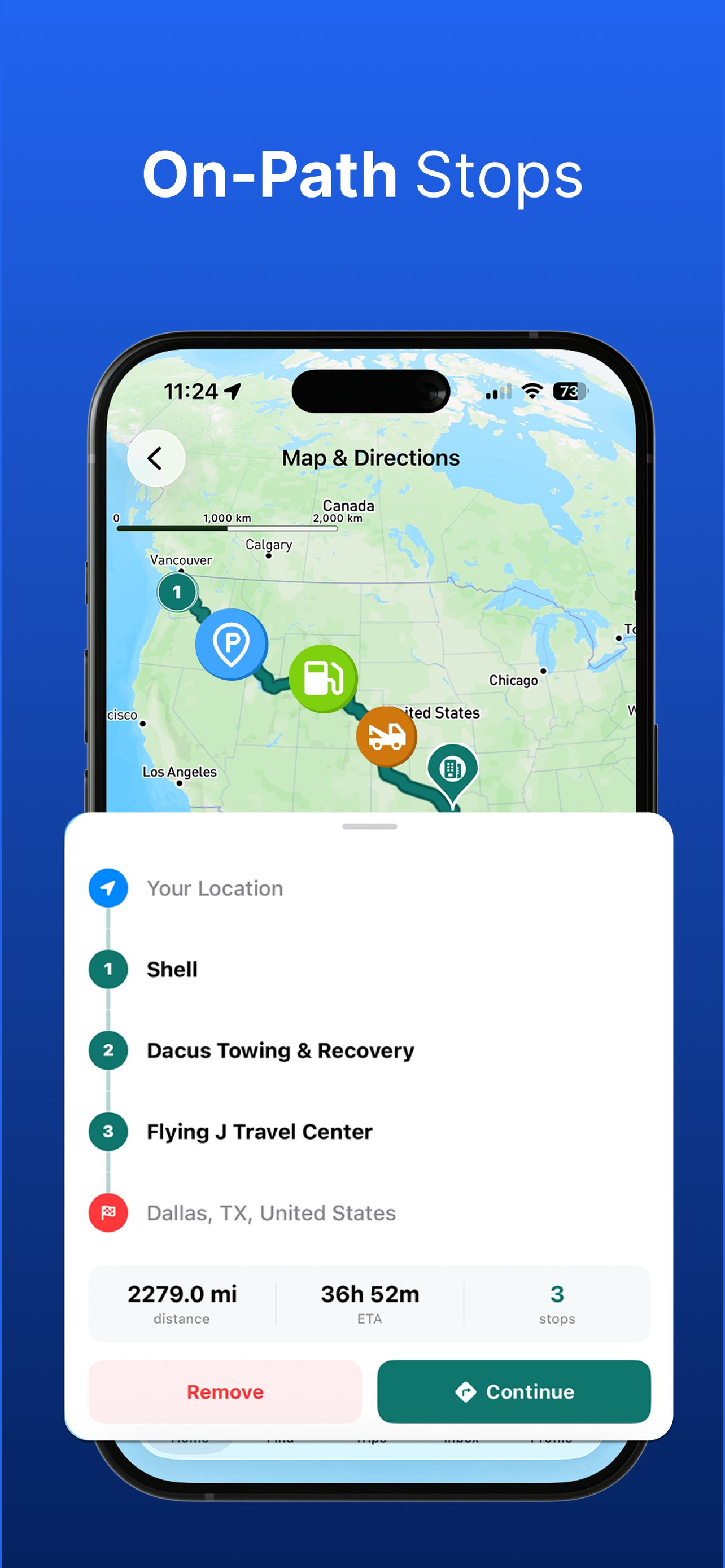 Pathsure : Truck Navigation screenshot 7