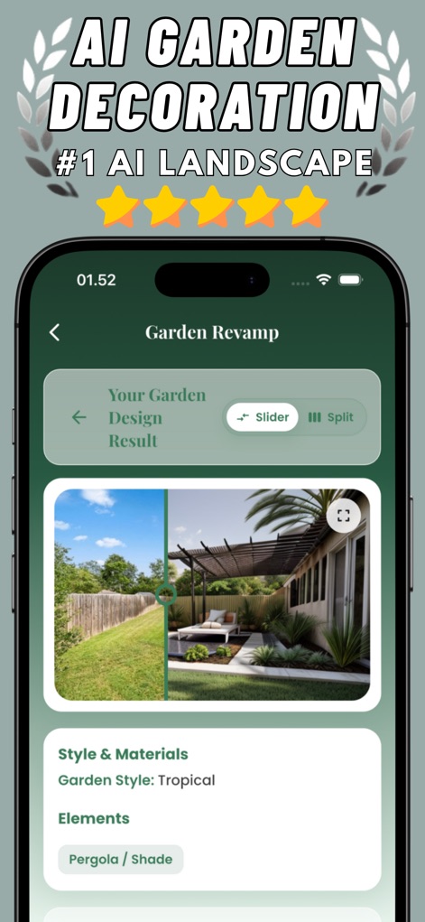 AI Garden Decoration Landscape - Graphics & Design App | MWM