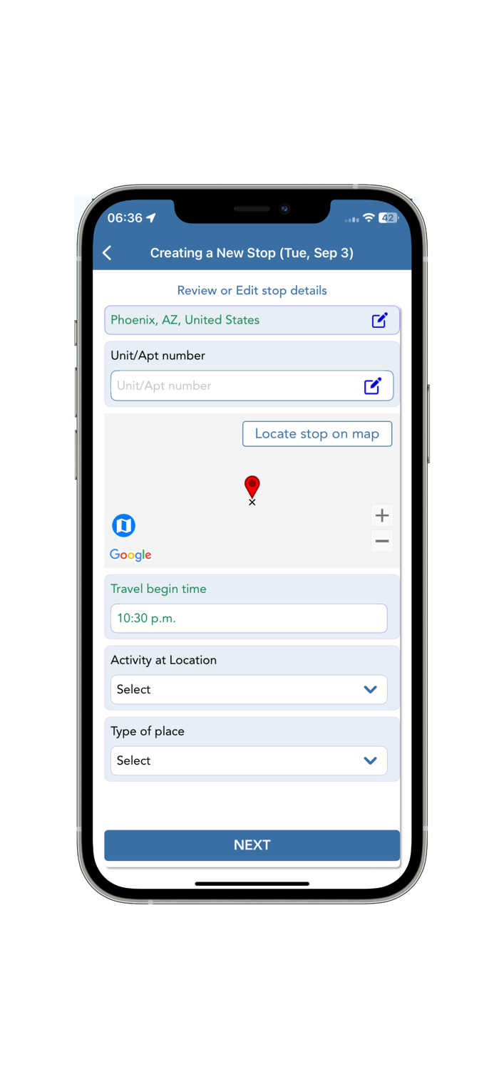 Student Travel Survey