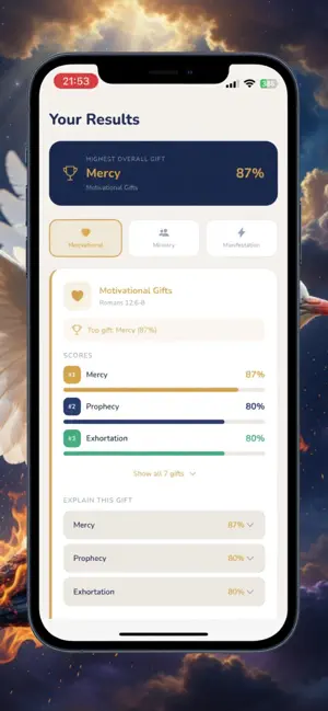 Spiritual Gifts App screenshot 2