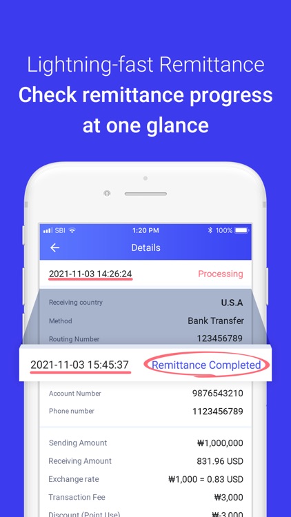 SBI Cosmoney Remittance screenshot-3