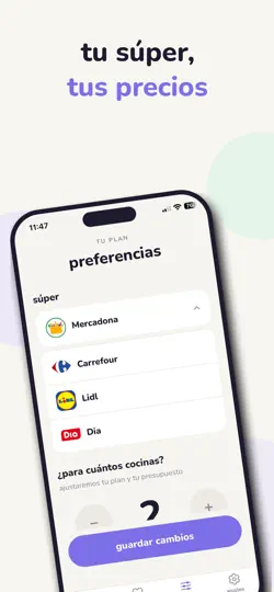 Captura de pantalla de Menoo - Menu De La Semana en iPhone 5
