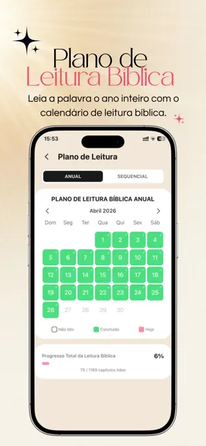 GlowApp - Devocional Feminino iPhone screenshot 3