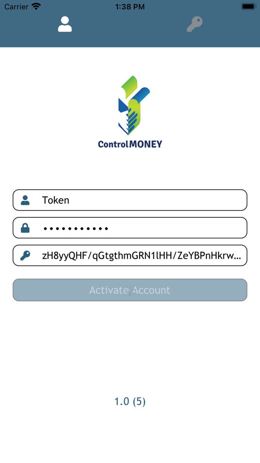#2. Control Money Token (iOS) Podle: ControlBox Corp.