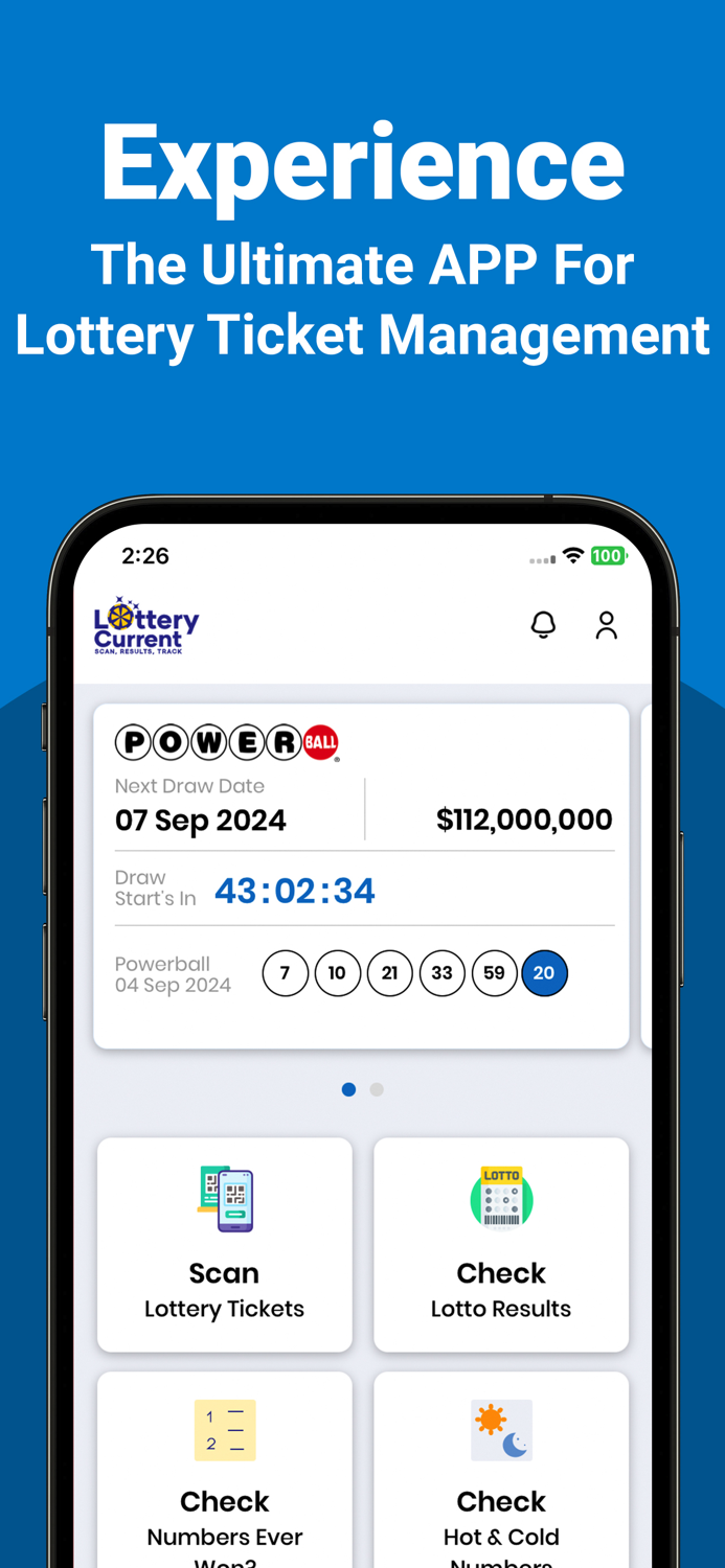 Texas Lottery Ticket Scanner