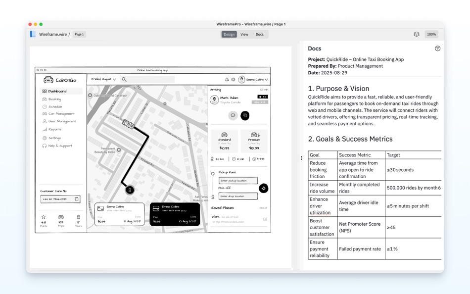#5. MockFlow WireframePro (macOS) Av: produle
