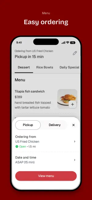 US Fried Chicken To Go screenshot 3