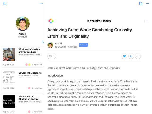 ‎Glasp: Highlight the Internet Screenshot