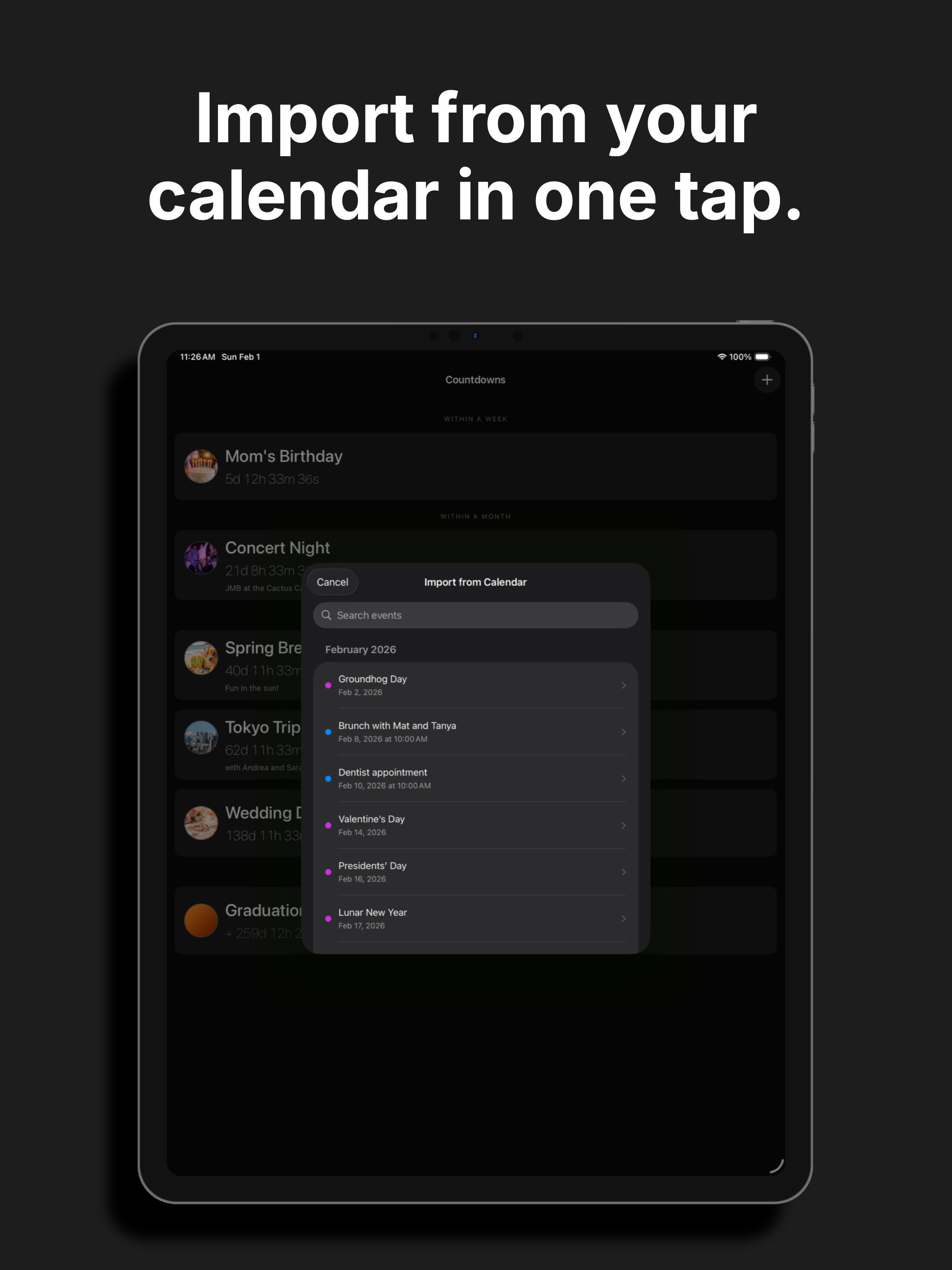 Countdowns by DGR Labs
