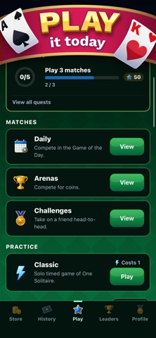 One Solitaire Cube Screenshot 3 of 3