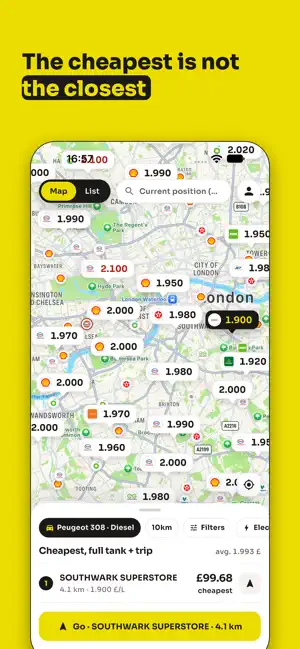 Pump Me · Fuel Prices screenshot 1
