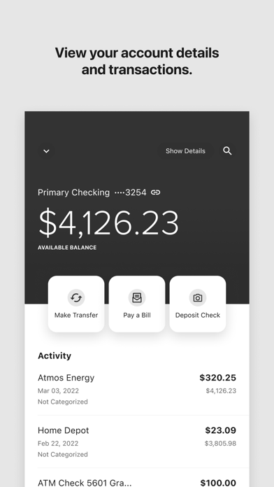 Heartland Bank Mobile Banking Screenshot