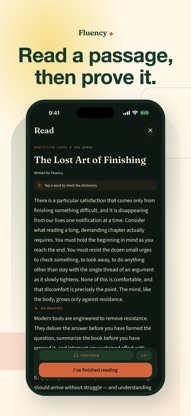 English Reading: Comprehension screenshot 1