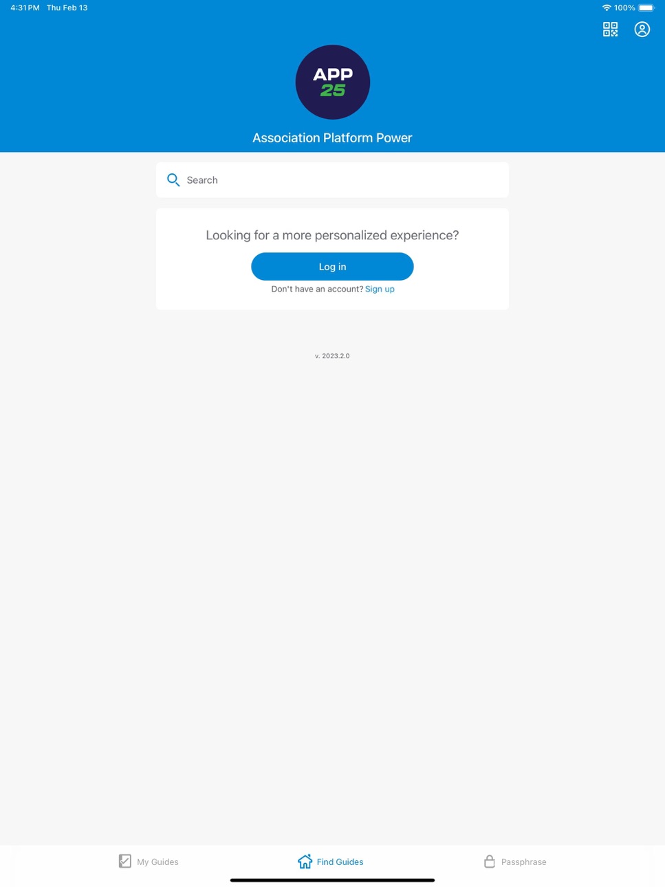 iPad screenshot