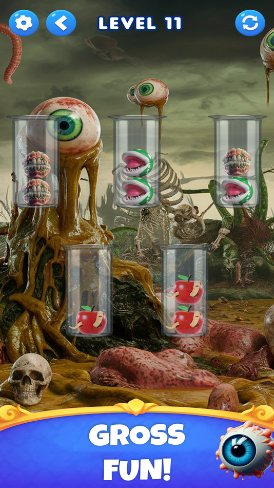 #3. Gross Color Ball Sort (iOS) 由: TOTALLY RAD LLC