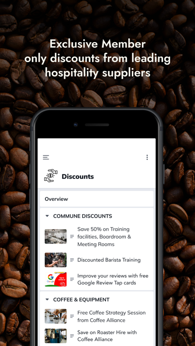Coffee Commune Connect Screenshot