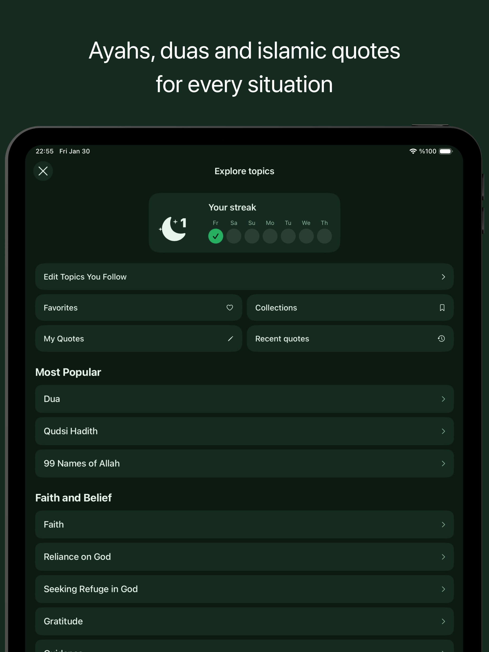Quran Widgets: Verses & Duas screenshot 14
