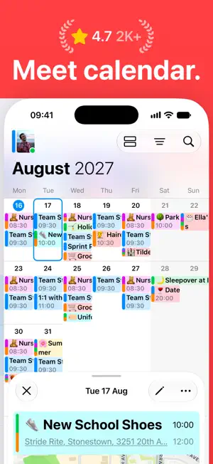 OurCal Calendar Messenger screenshot 2