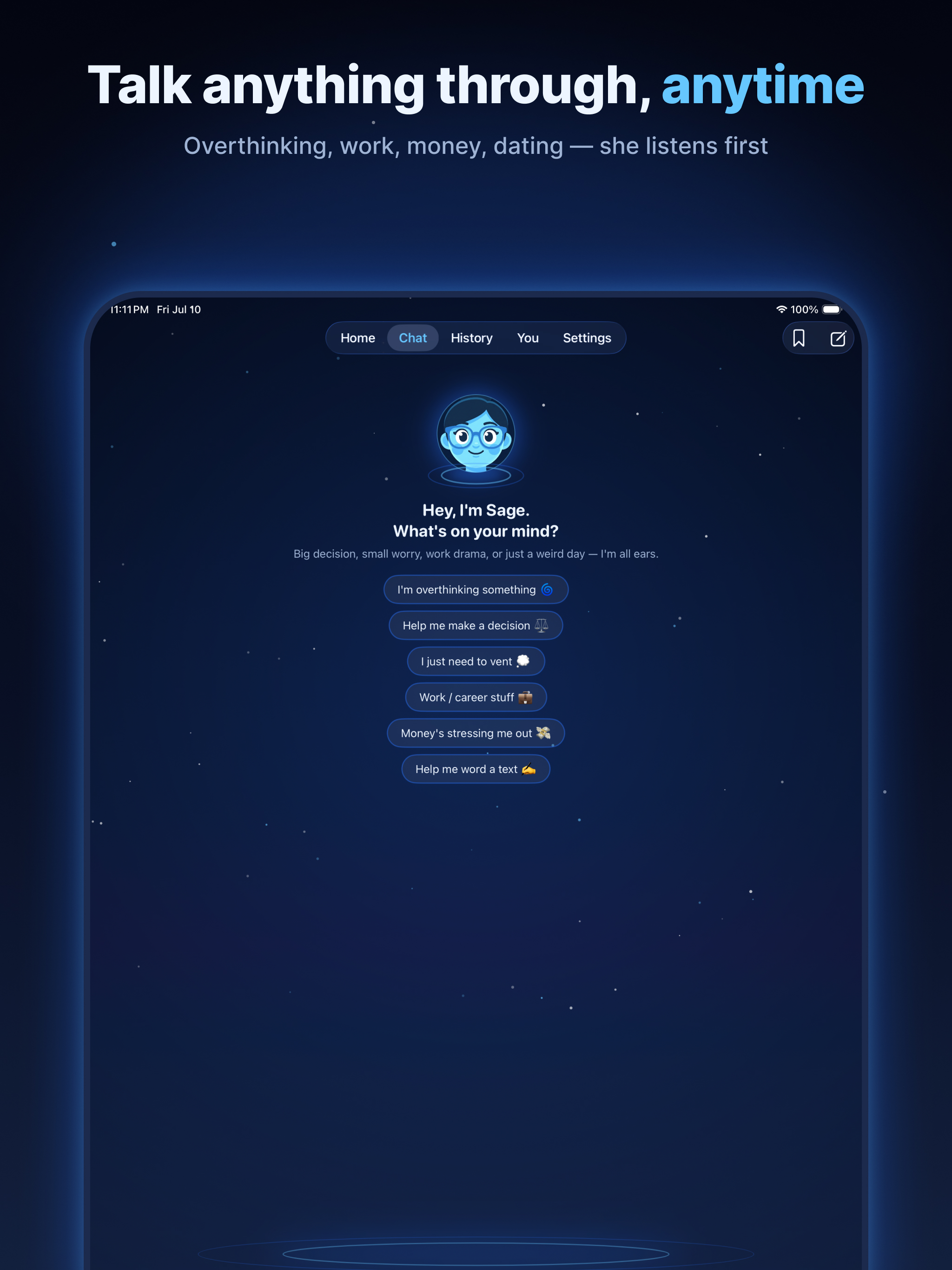 Life coach: Sage AI screenshot 7