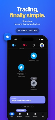 TradeInTune: Learn Trading Screenshot 1 of 8