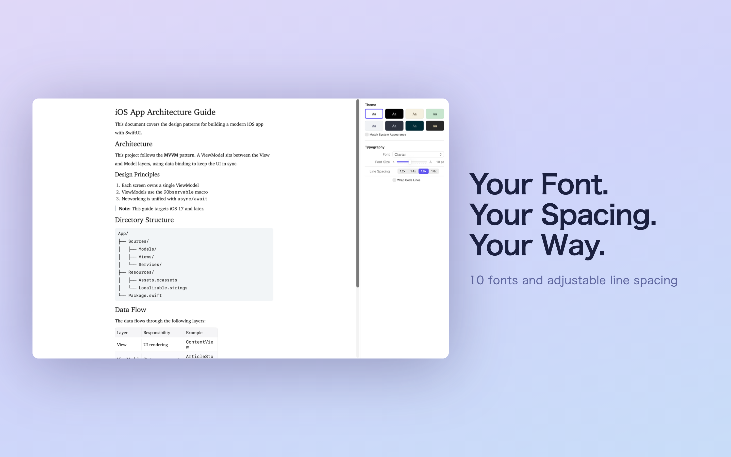 Markdown Reader - Ream screenshot 17