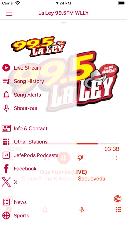 WLLY 99.5 FM La Ley