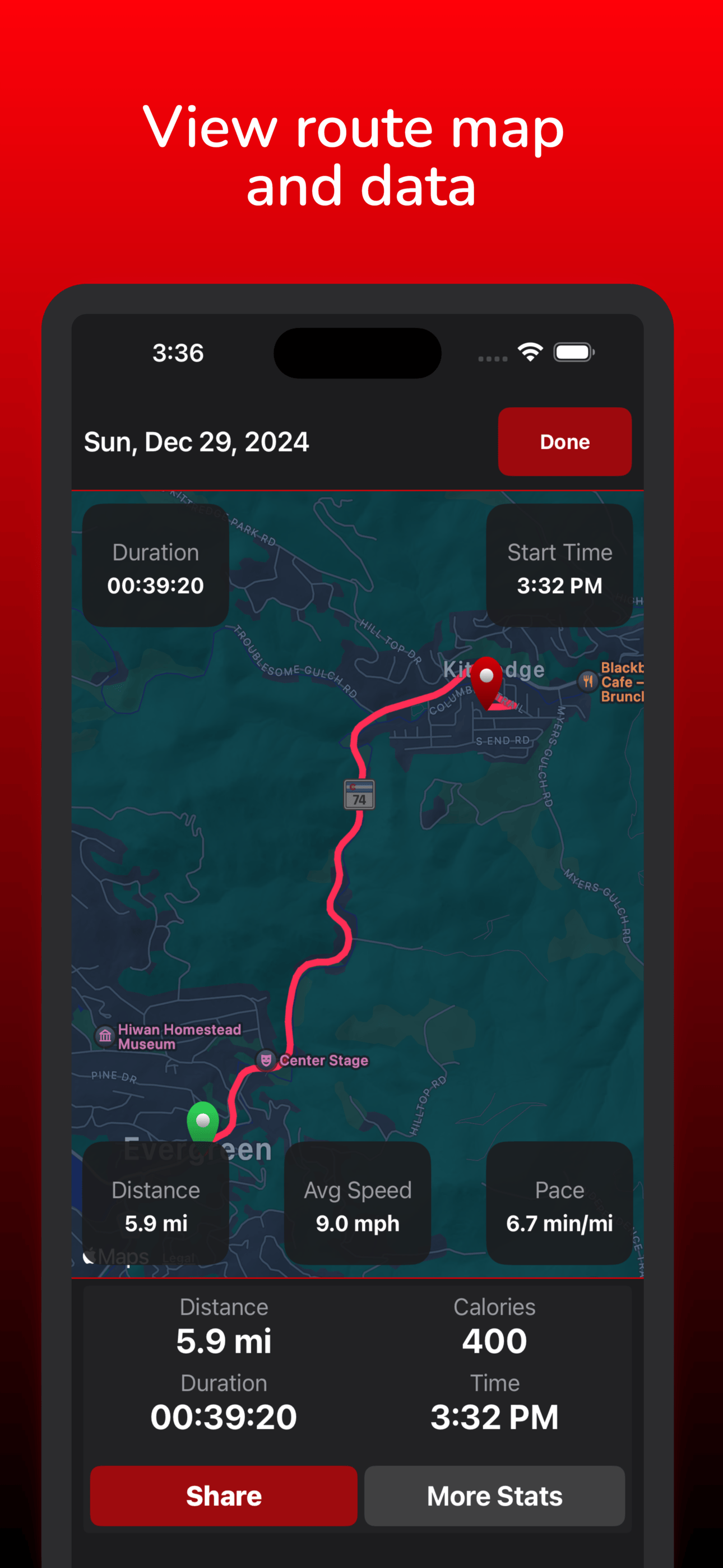 Track Your Ride: Cycling GPS screenshot 3