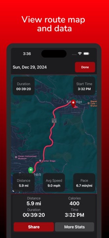Track Your Ride: Cycling GPS screenshot